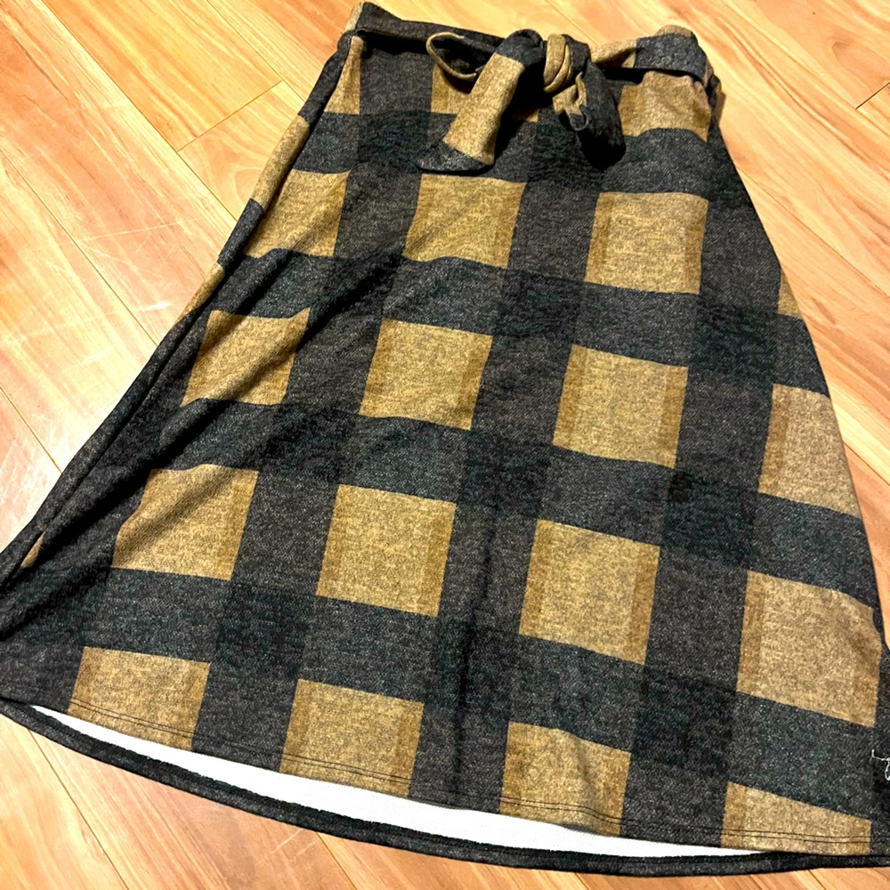 Warm brown skirt